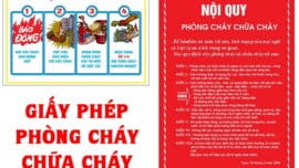 Giấy chứng nhận phòng cháy chữa cháy | Hướng dẫn đăng ký giấy phép Giấy chứng nhận phòng cháy chữa cháy | Hướng dẫn đăng ký giấy phép
